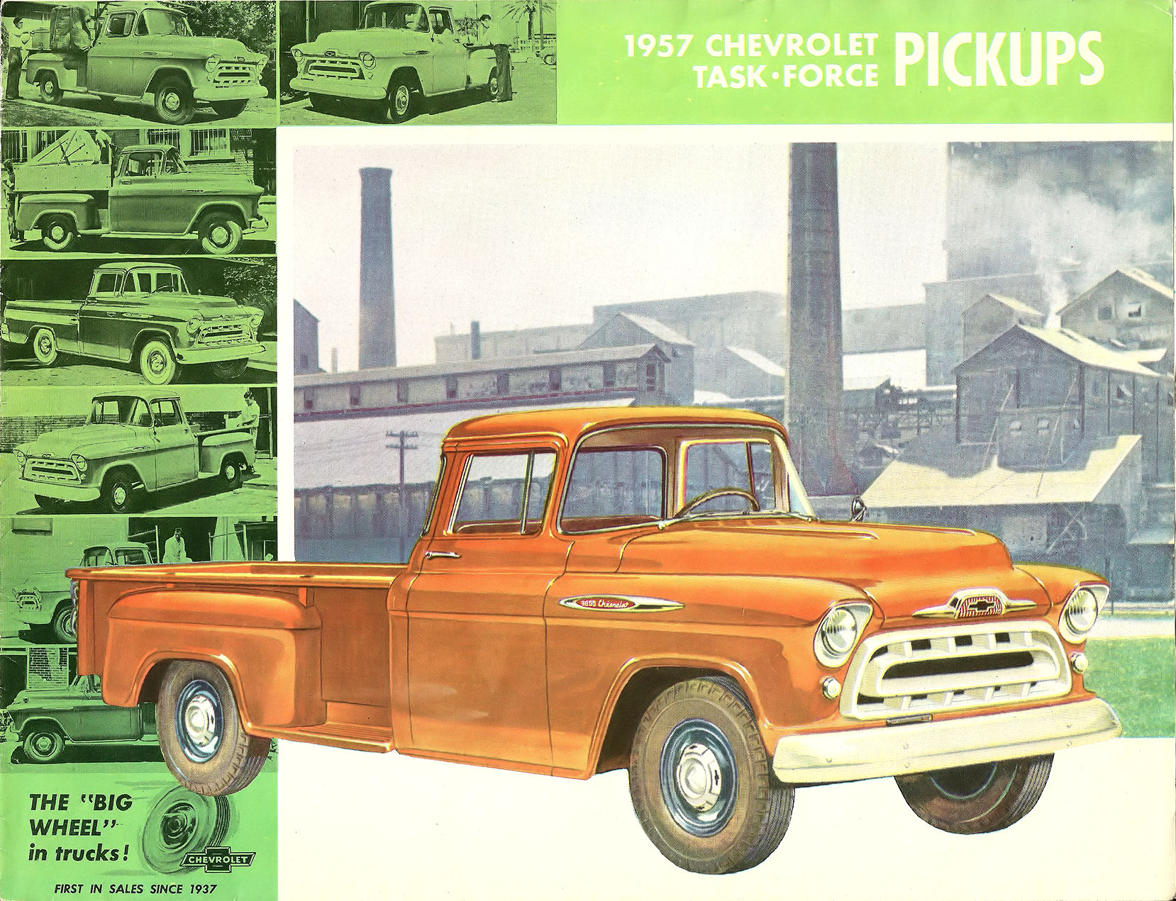 1957 Chevrolet Pickups Brochure